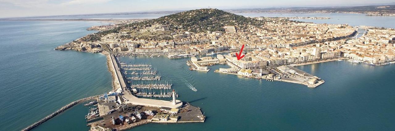 Vue Port Et Mer, Centre-Ville, Au Calme, Garage Sete Ngoại thất bức ảnh